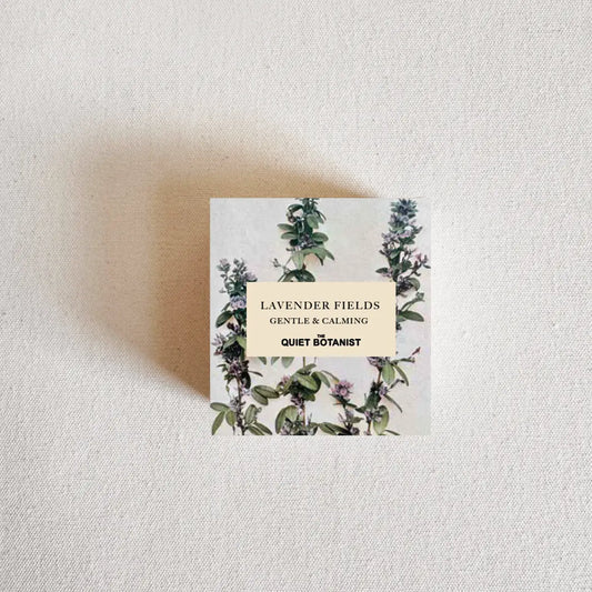 the quiet botanist / handmade soap - lavender fields