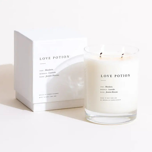 brooklyn candle studio / classic double wick candle - love potion