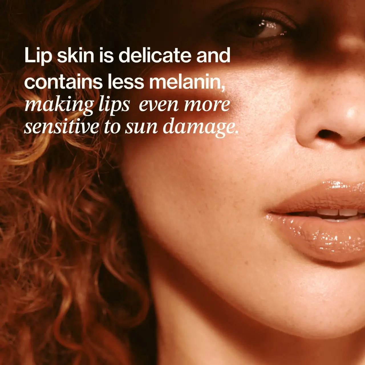 good weather skin / daily lip sun gloss spf 30 - iced coffee