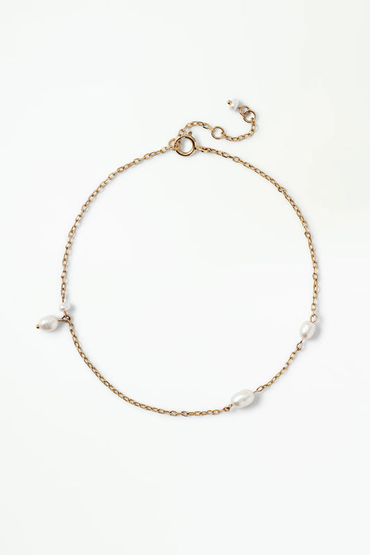 wwake / pearl spindle bracelet
