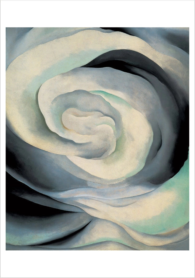 georgia o'keeffe abstract flowers boxed notecard set