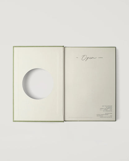 wilde house paper / open journal - moss