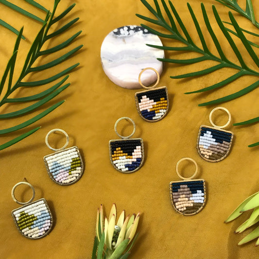 basin stud earrings