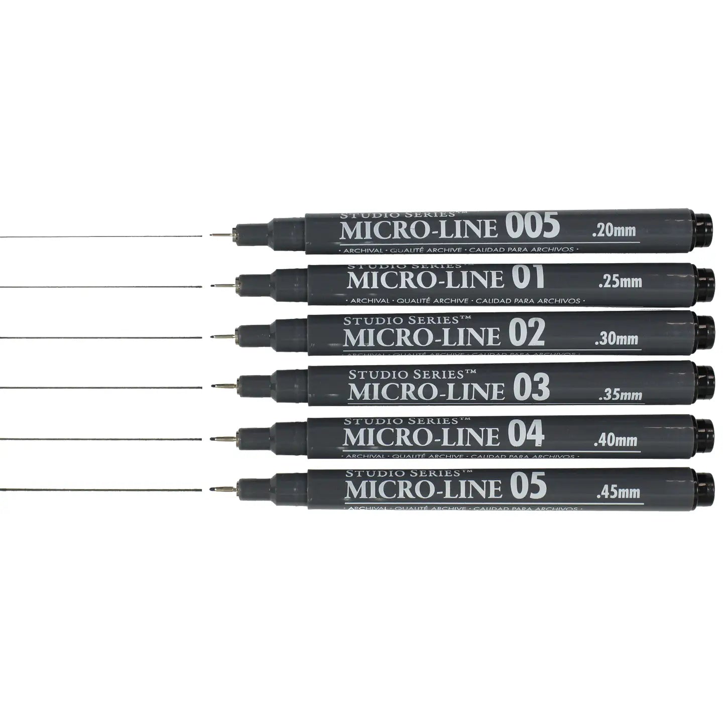 micro-line pen set