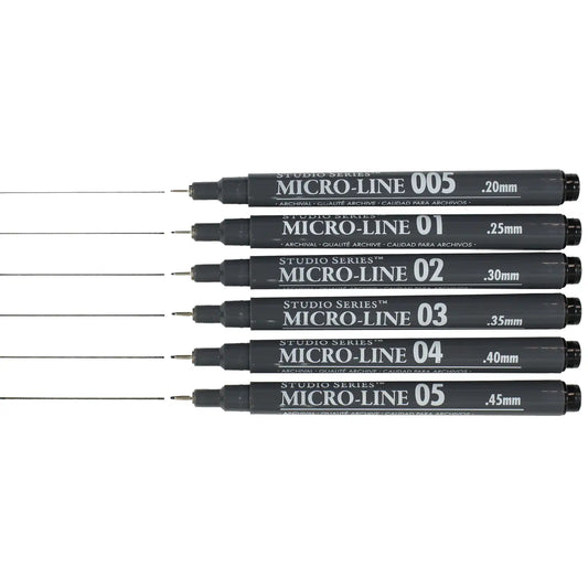 micro-line pen set