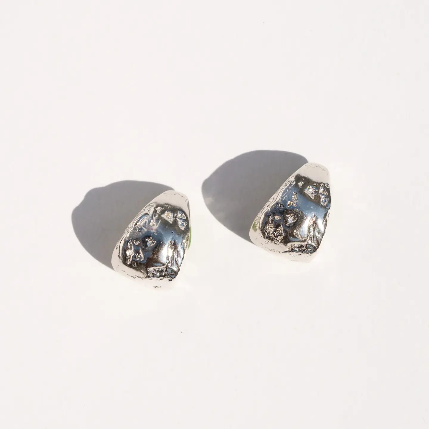 cino post hoop earrings