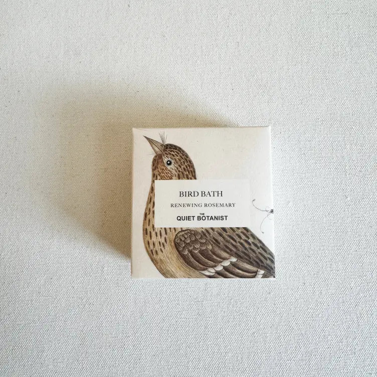 the quiet botanist / handmade soap - bird bath
