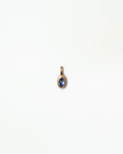 wwake / duo sapphire sister pendant charm