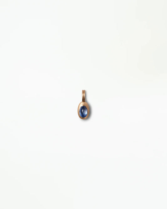wwake / duo sapphire sister pendant charm