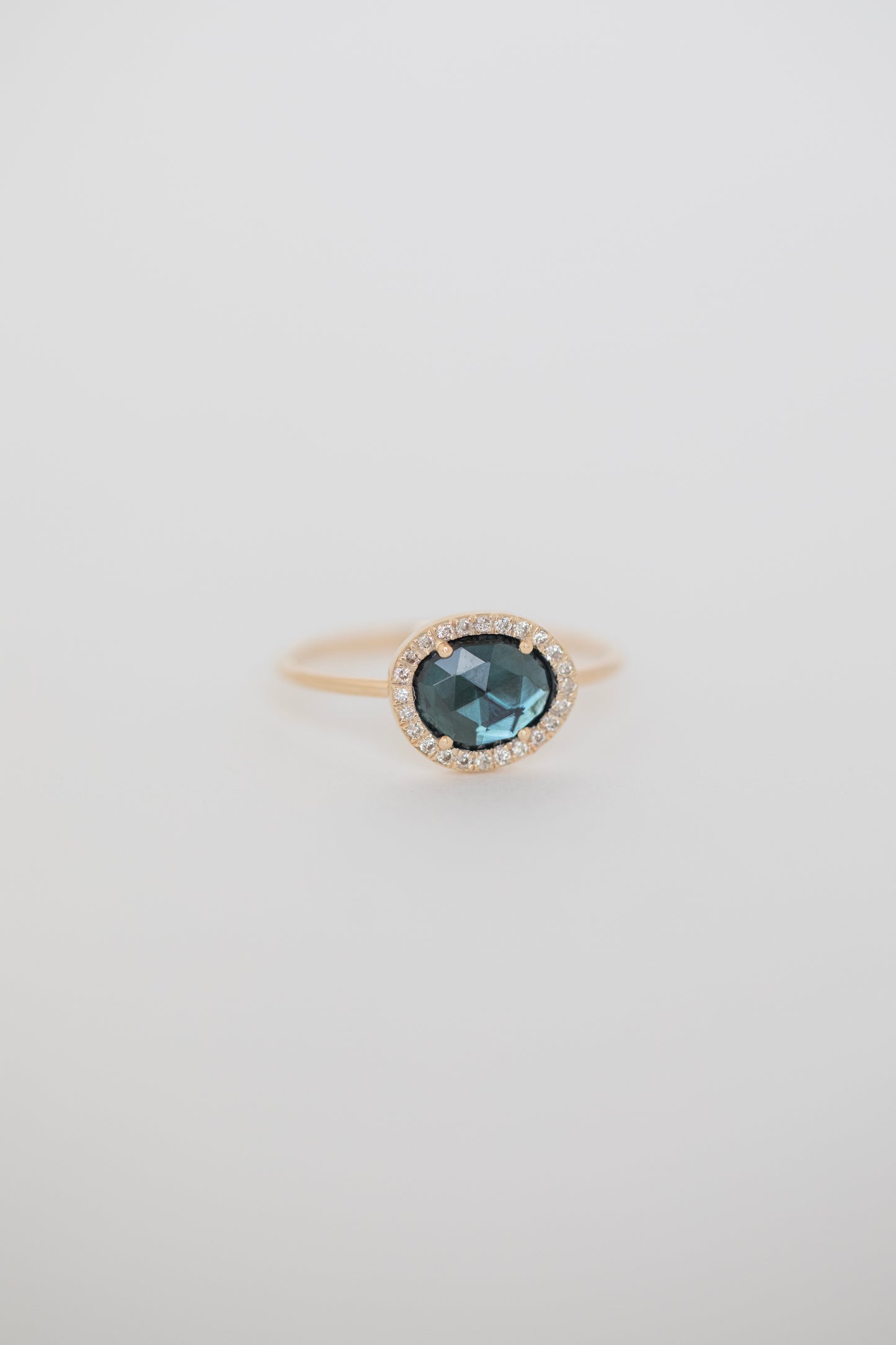 stella ring - blue tourmaline
