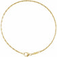 barleycorn chain bracelet - 1.5mm