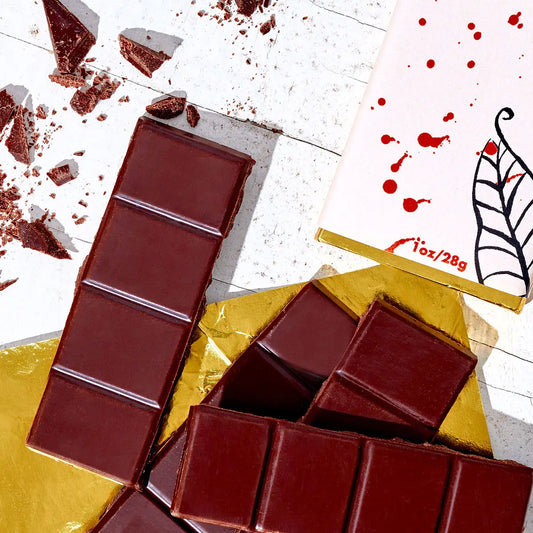 fine & raw / chocolate bar - raspberry