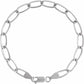 chain bracelet / elongated curb - 5.7mm