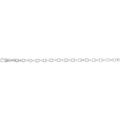 chain bracelet / rolo - 5mm