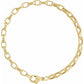 chain bracelet / rolo link - 4mm