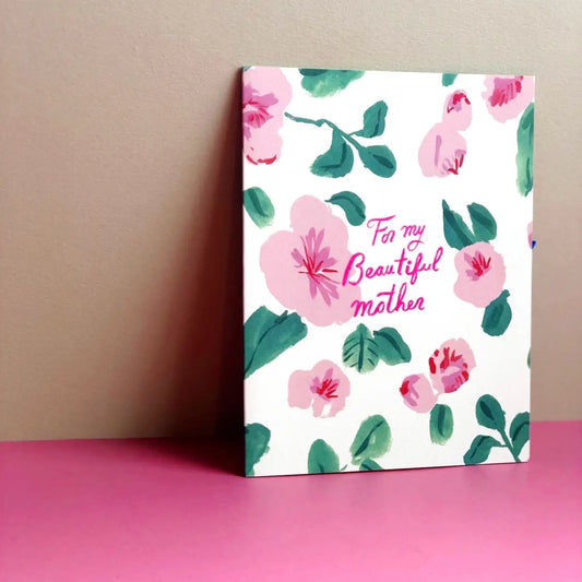 mother rose mother's day card