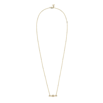 métier / mudra ojo 5 diamond spinner pendant necklace