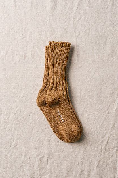 yahae / organic cotton low-gauge socks
