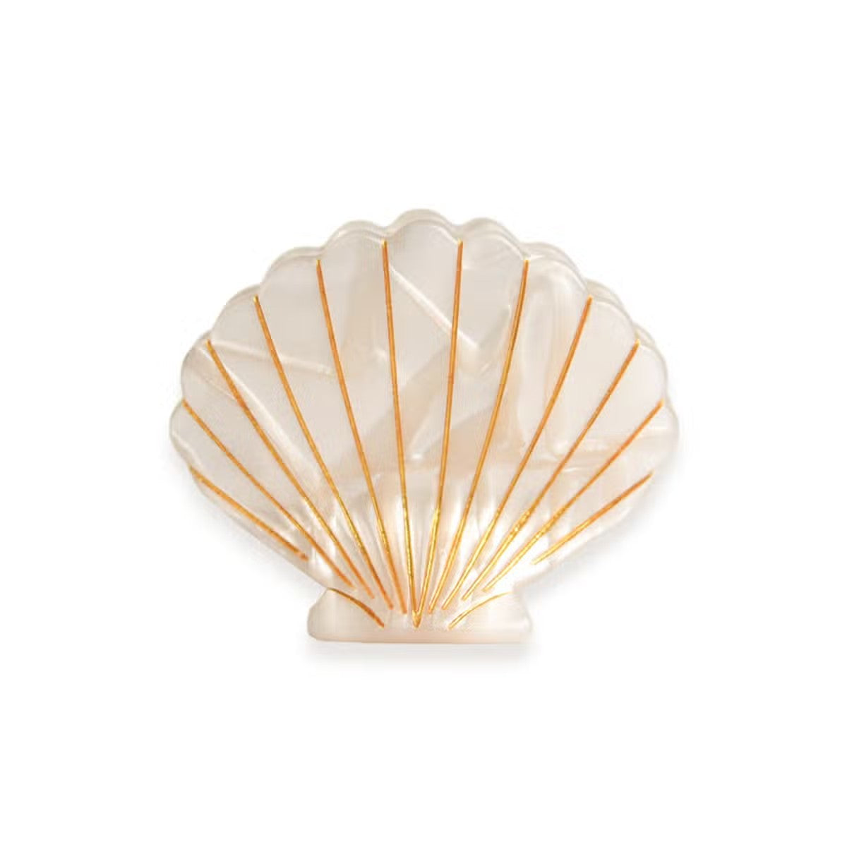 eco-friendly shell hair clip