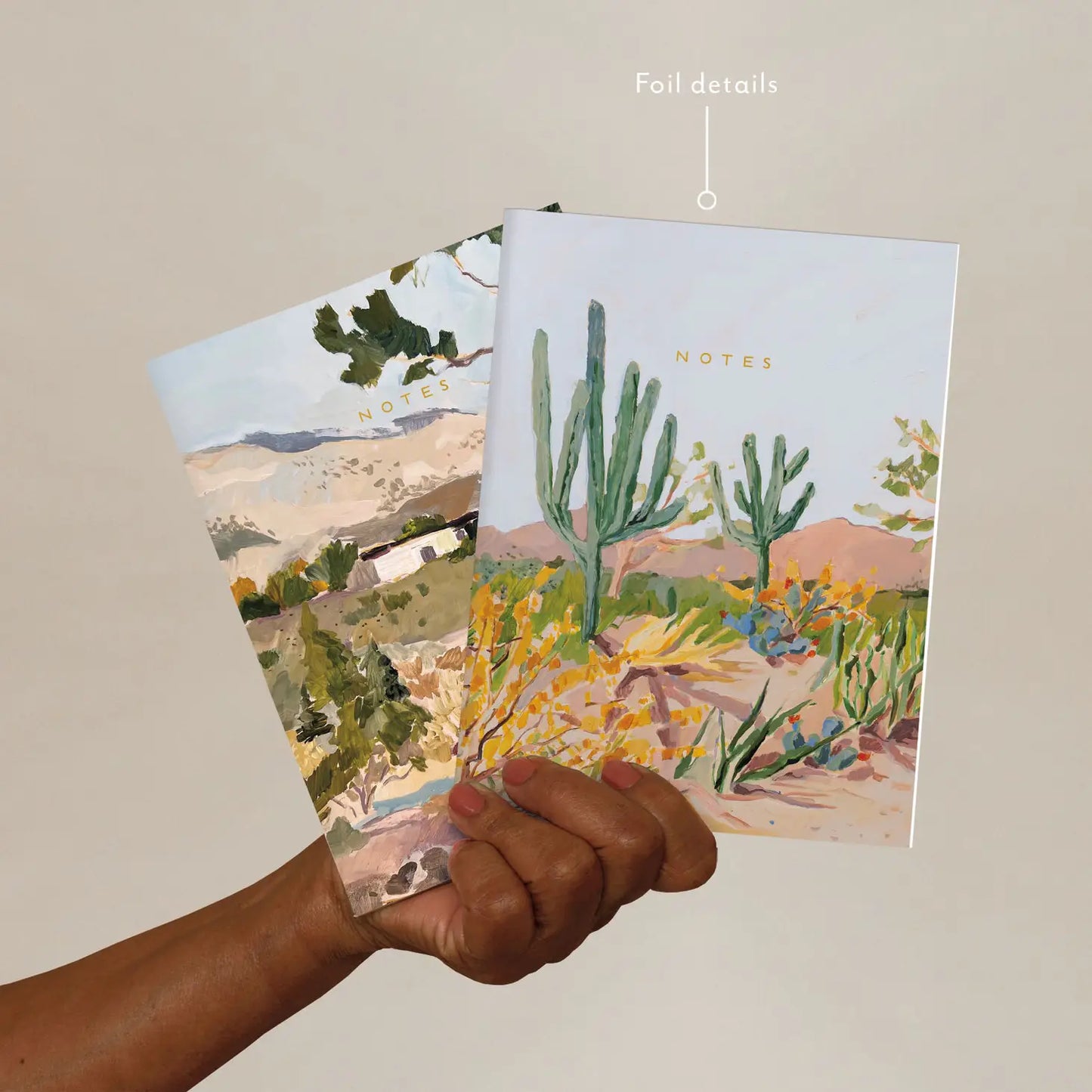 seedlings / notebook set - cactus