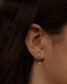 wwake / short pearl shower earring - single