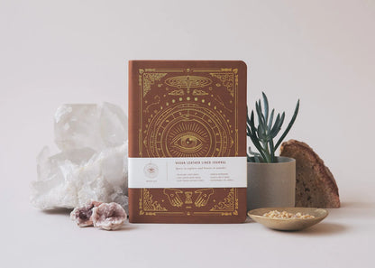 magic of i / vegan leather lined journal