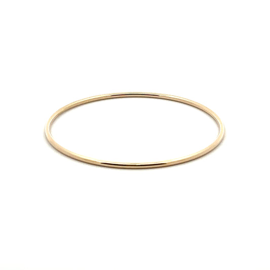 round bangle bracelet - 2mm
