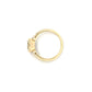 elara oval ring - grown diamond