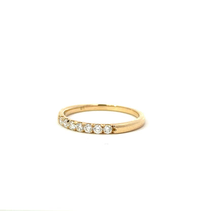 clio ring band - grown diamond