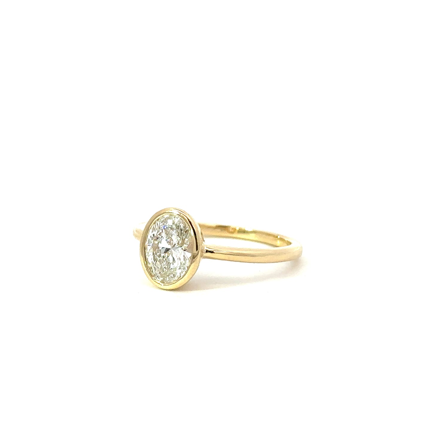 amara ring - oval - grown diamond