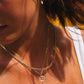 métier / métro chain necklace
