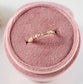 willow ring band - natural diamond
