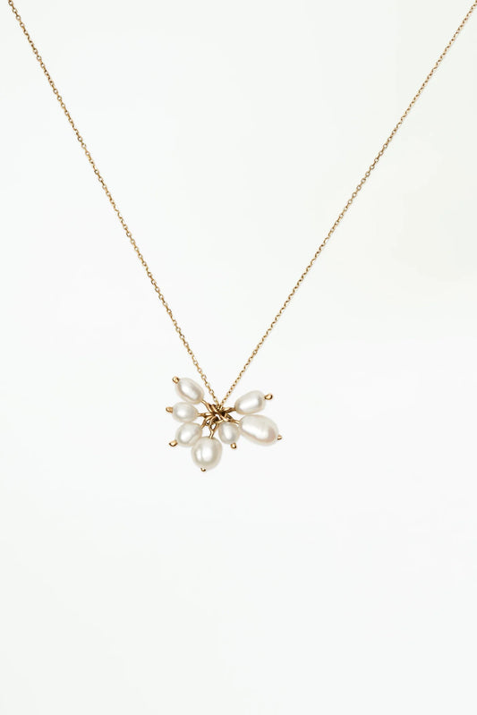 wwake / pearl cloudburst necklace