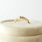 rylie ring band - natural diamond