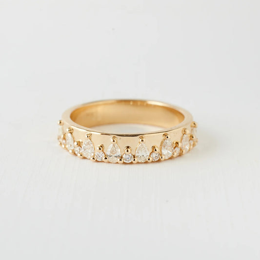 kendall ring band - natural diamond