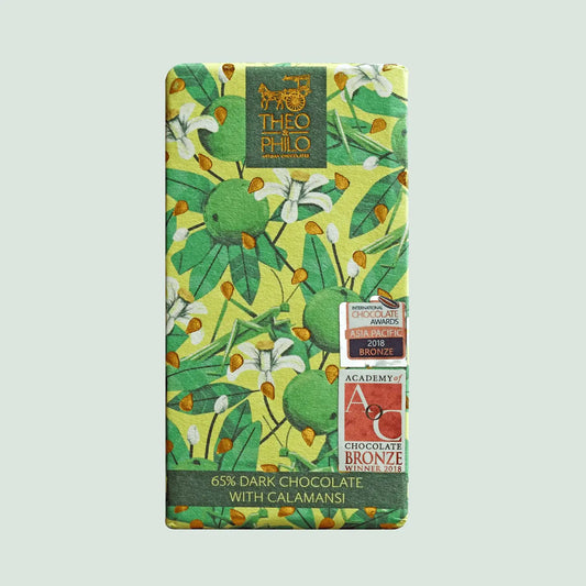 theo & philo / 65% dark chocolate with calamansi