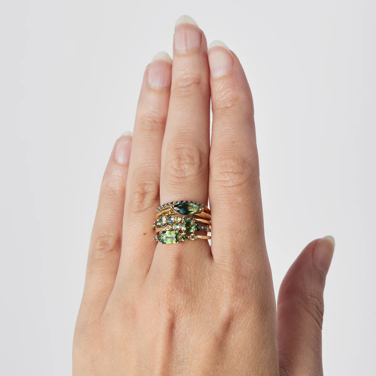 edie oval sapphire ring