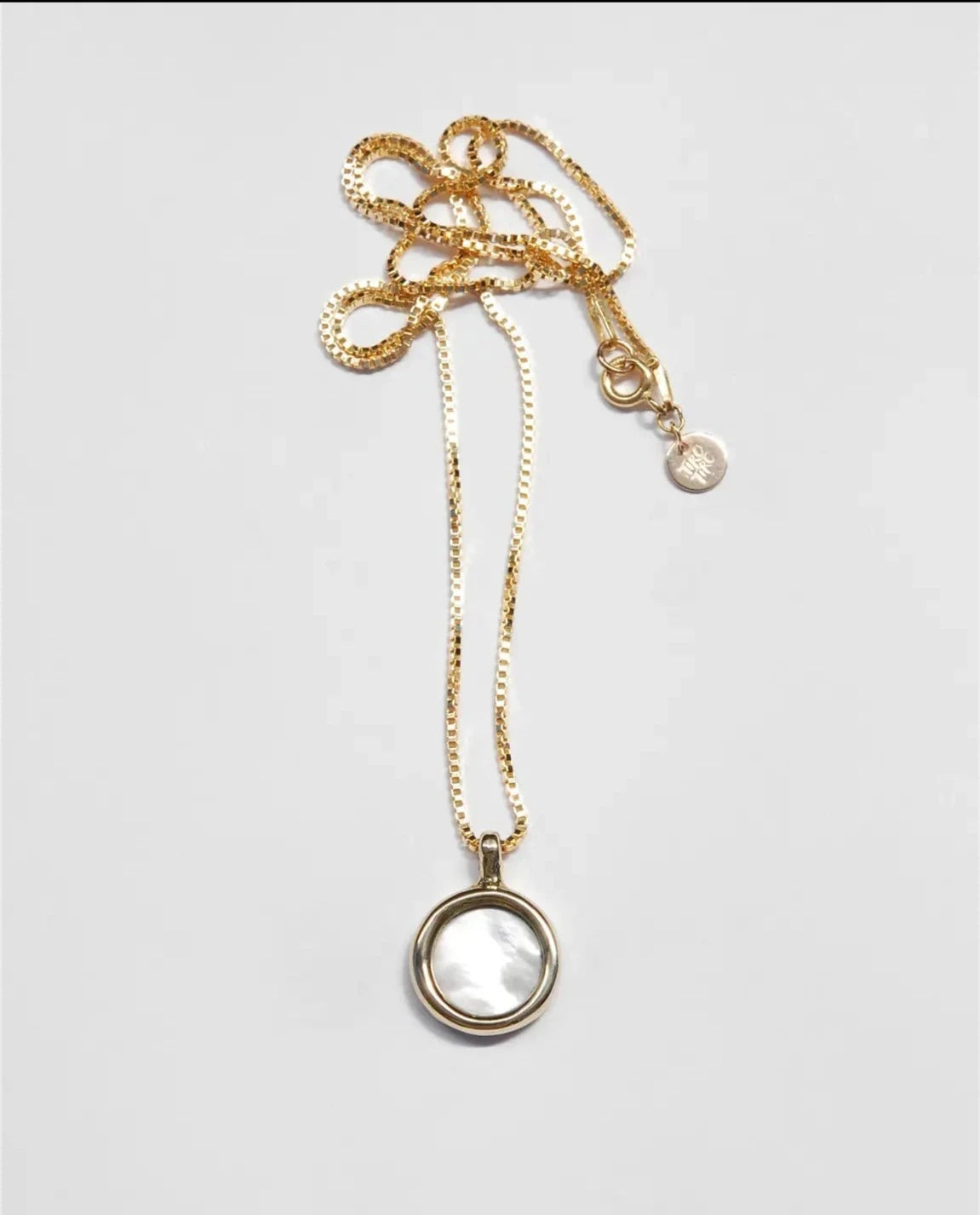 mare necklace - mother of pearl