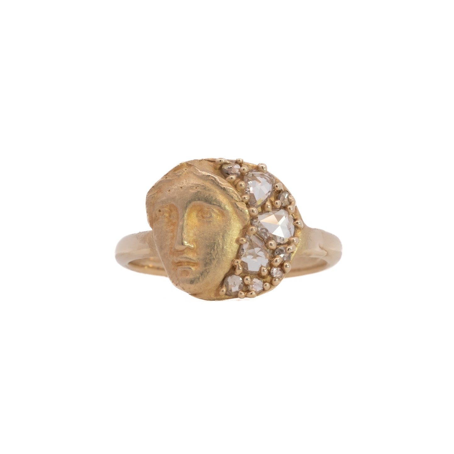 cluster sybil ring - natural diamond