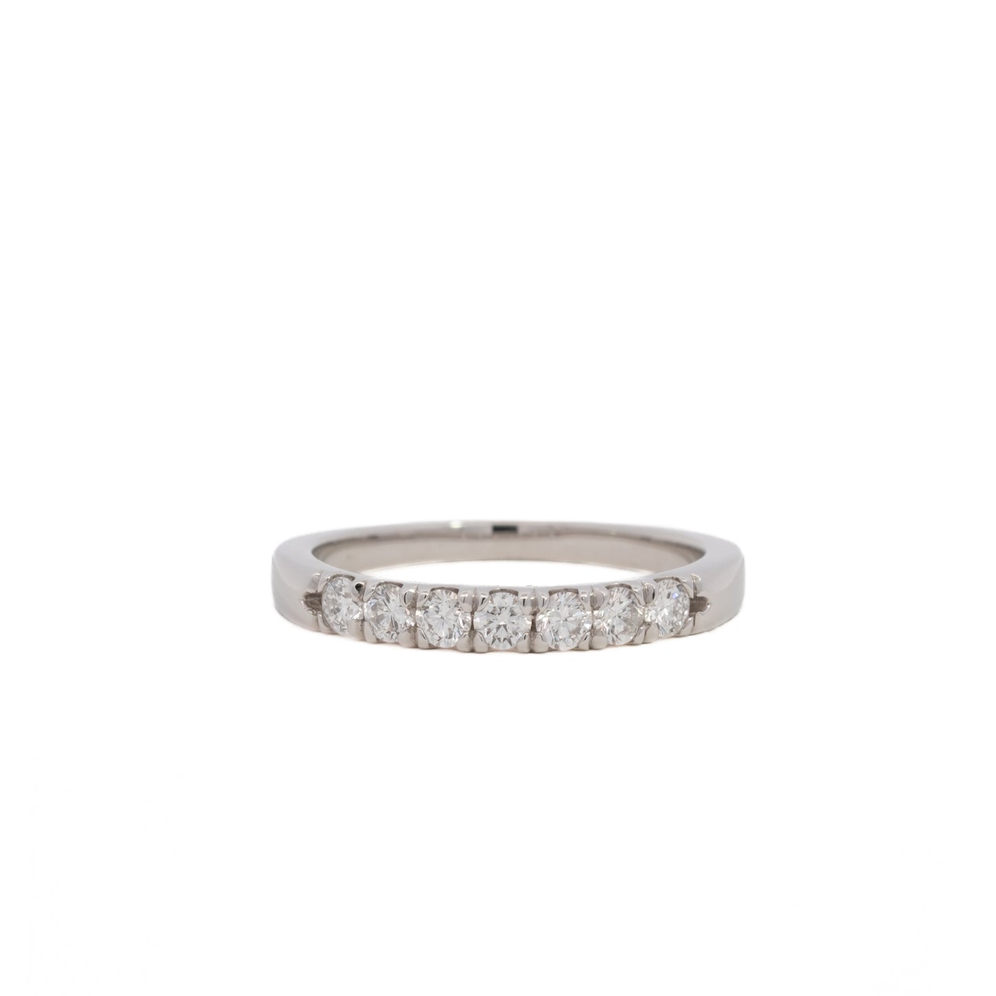 clio ring band - natural diamond