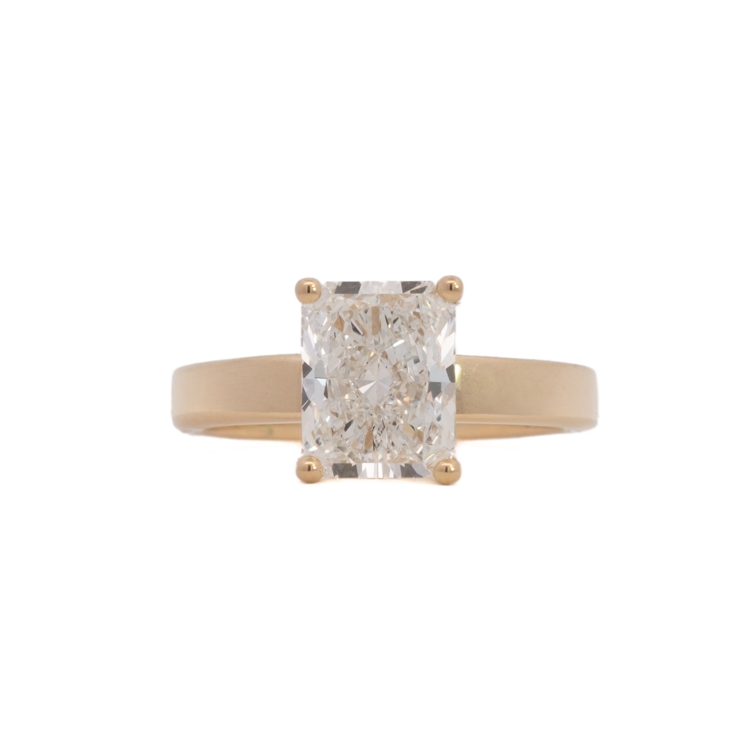 rhea ring - radiant - grown diamond