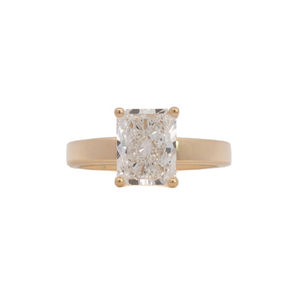 rhea ring - radiant - grown diamond