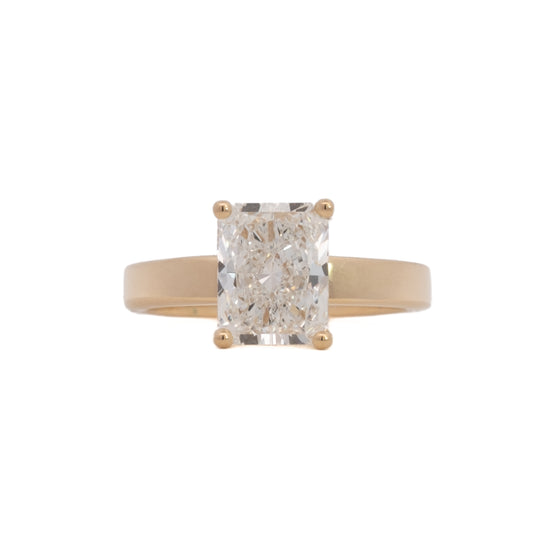 rhea ring - radiant - grown diamond