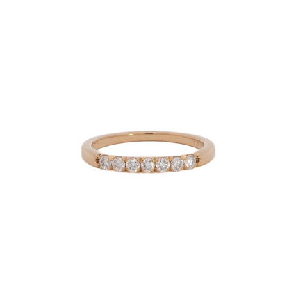 clio ring band - grown diamond