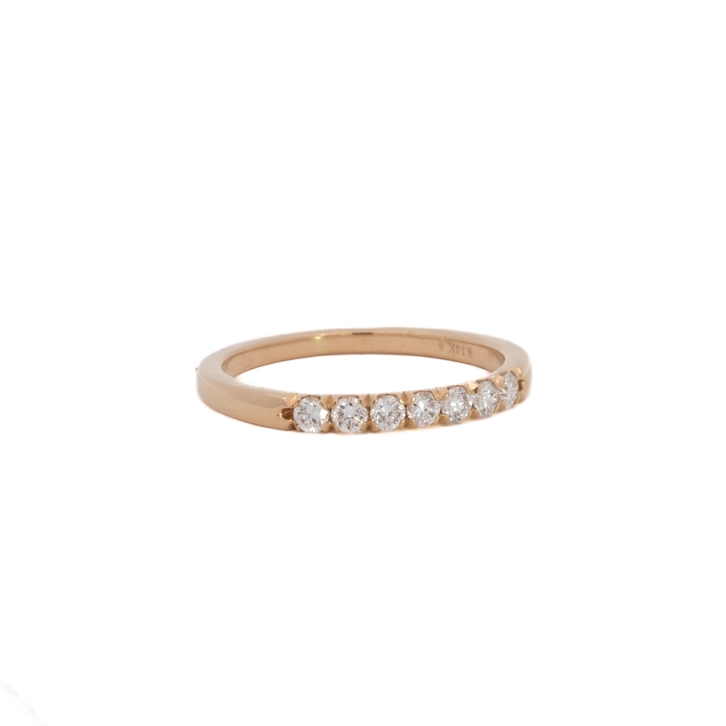 clio ring band - grown diamond