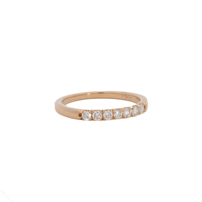 clio ring band - grown diamond