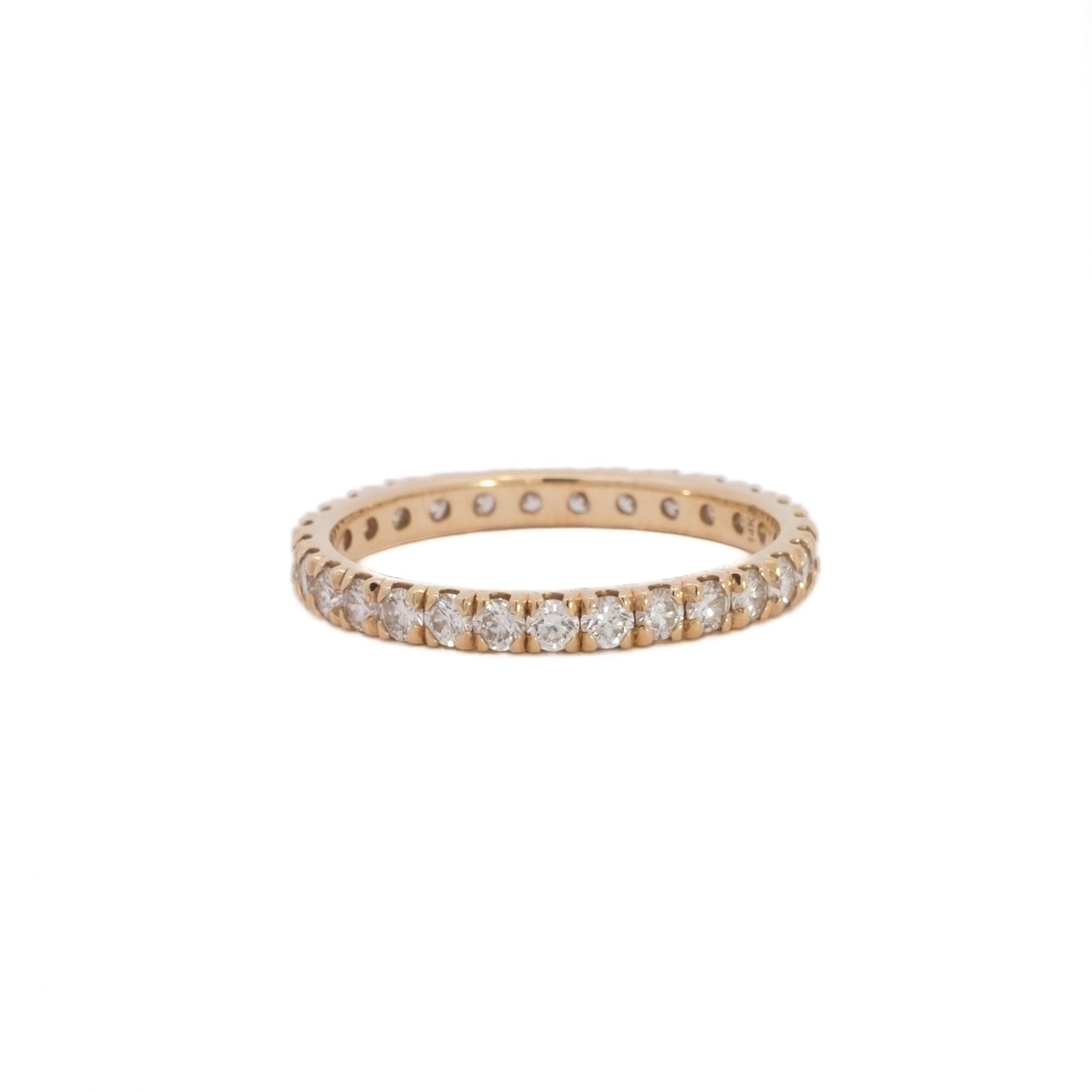 artemis eternity band - natural diamond