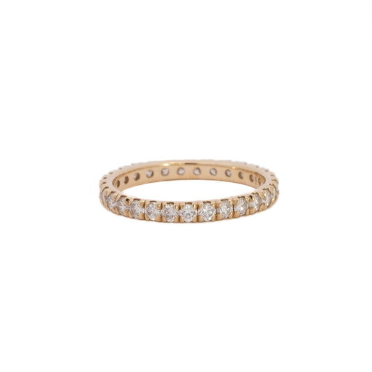 artemis eternity band - natural diamond