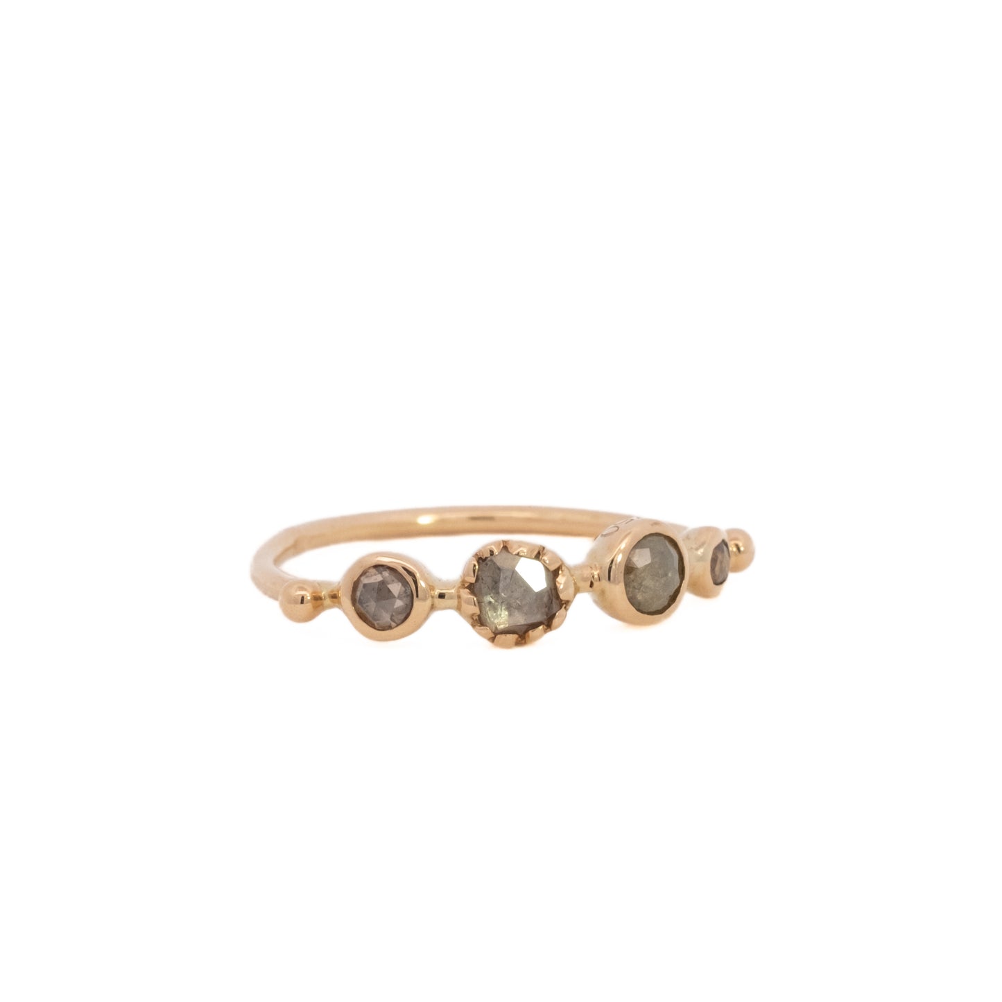 simple ring band - diamond