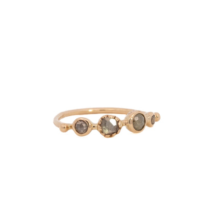 simple ring band - diamond